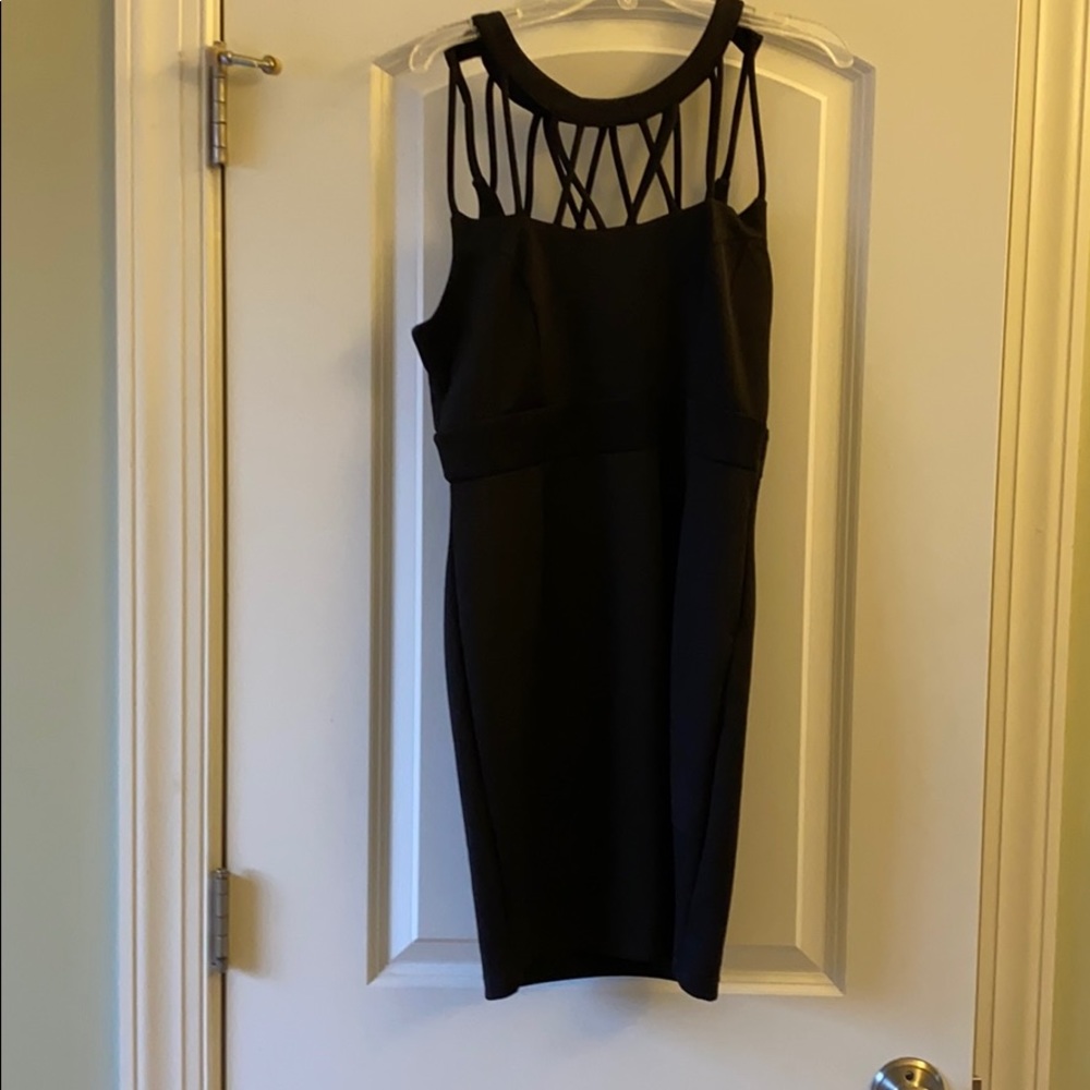 Sexy black dress